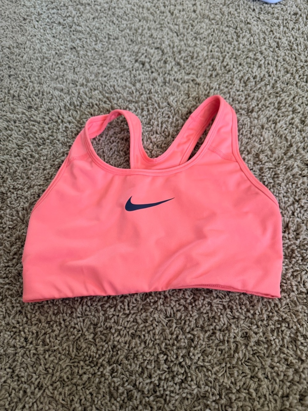 Nike Pink Sports Bra Racerback Athletic Top Women’s XS